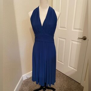Evan Picone Electric Blue Cocktail Dress 10P